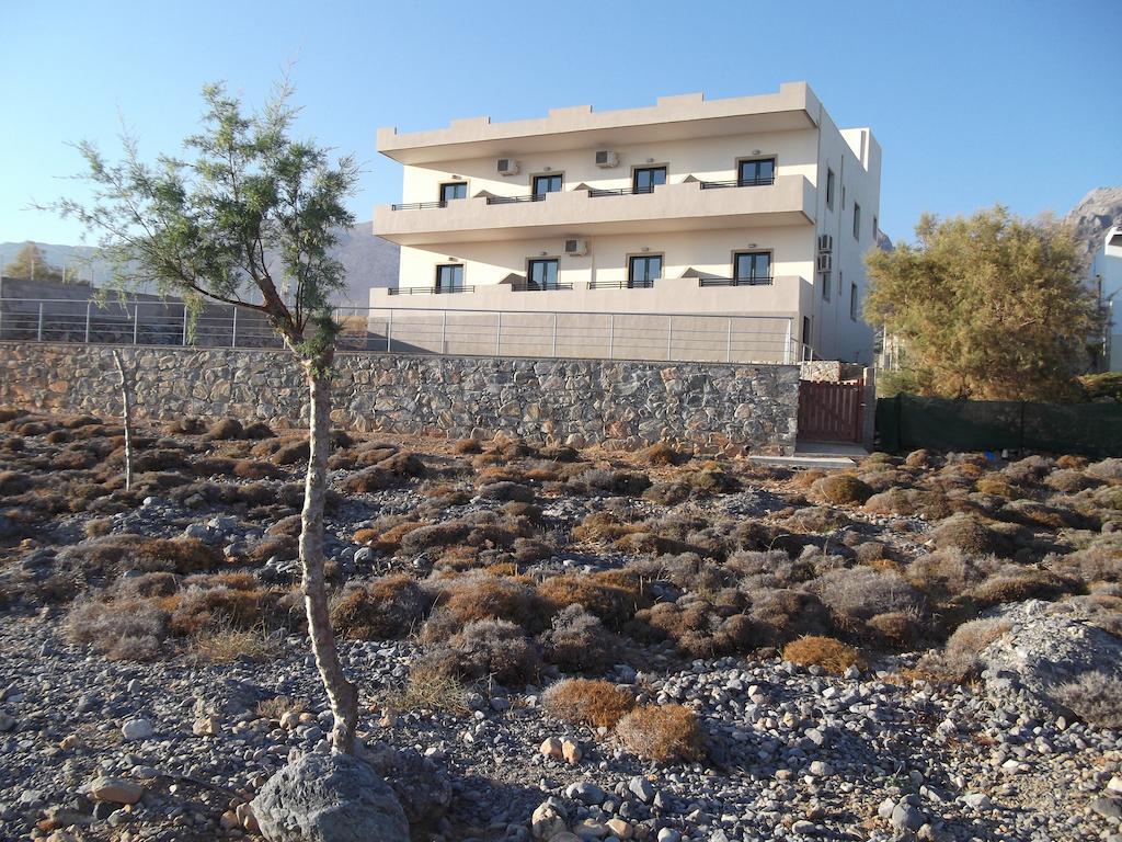 Kritamos Beach Apartments Frangokastello Exterior foto